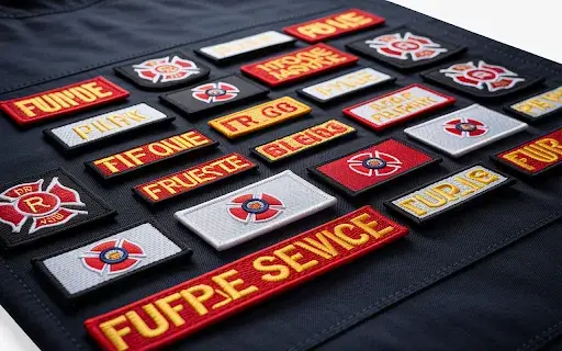 Firefighter Custom Patches