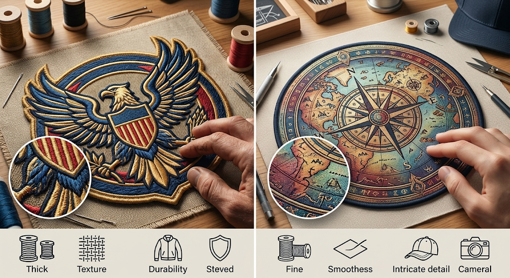 Embroidery vs Woven Patches - Which Is Right for You?